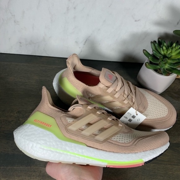 adidas UltraBOOST 21 Ash Pearl Halo Ivory - Picture 7 of 9
